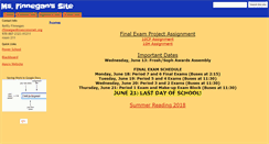 Desktop Screenshot of finneganenglish.org